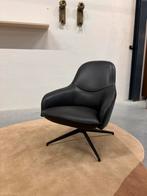 Nieuw Leolux Lanah Draaifauteuil Negev leer Design stoel