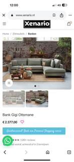 ZGAN Room108 Hoekbank Gigi - Groen - 322 x 225, -, -, Room108 hoekbank groen loungebank industrieel modern, Hoekbank