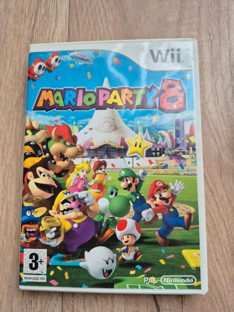 Mario WII Spellen, Spelcomputers en Games, Games | Nintendo Wii, Ophalen, Racen en Vliegen, Zo goed als nieuw, 3 spelers of meer