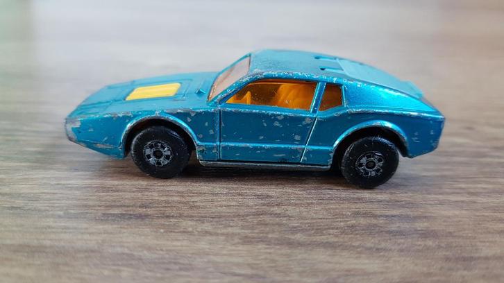 Saab Sonett III 1973 Matchbox Lesney No.65 Modelauto, Hobby en Vrije tijd, Modelauto's | Overige schalen, Gebruikt, Auto, Ophalen of Verzenden