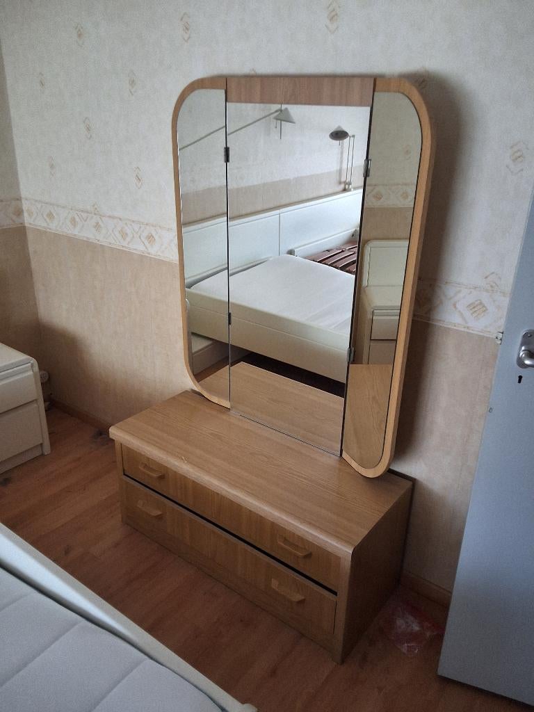 Vintage kaptafel, Huis en Inrichting, Tafels | Kaptafels, Ophalen, Gebruikt, 50 tot 100 cm, Minder dan 100 cm