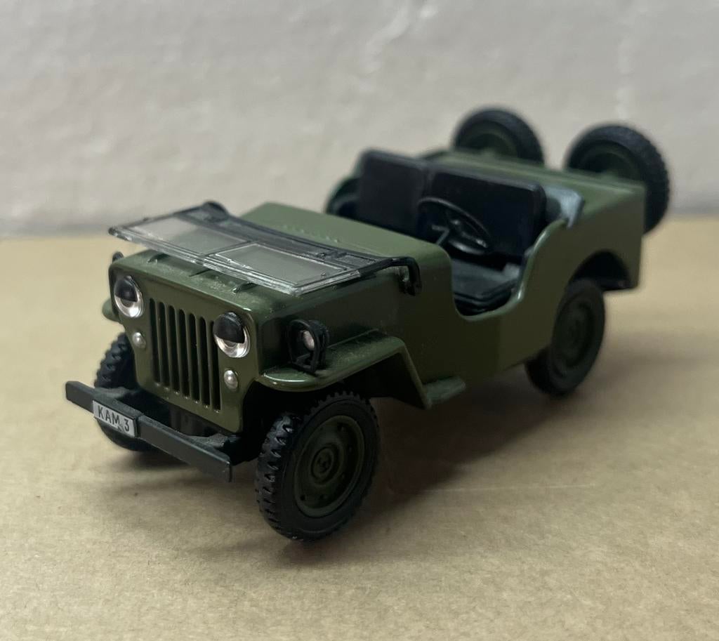1:43, Universal Hobbies, Willy’s Jeep M606, Ophalen of Verzenden, Zo goed als nieuw, Auto, Universal Hobbies