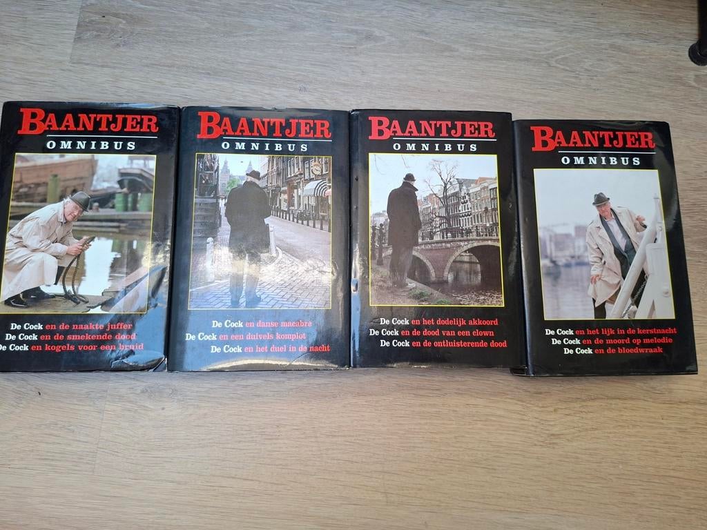 Baantjer omnibus boeken 4x, Ophalen of Verzenden, Gebruikt, Boek of Catalogus