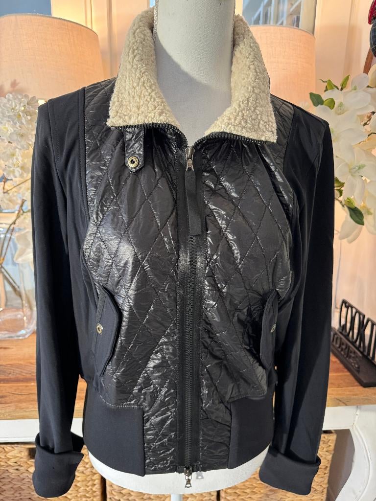 Chique, sportief jasje Marc Cain Sport, 38-40/nr4, ZGAN., Maat 38/40 (M), Zwart, Ophalen of Verzenden, Zo goed als nieuw