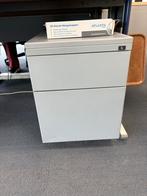 Grijs metalen ladenblok met 2 laden, Ophalen, Minder dan 50 cm, Gebruikt, 1 of 2 laden