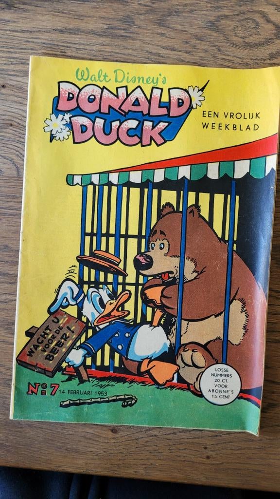 Donald Duck - Nummer 7 (14 februari 1953), Boeken, Ophalen of Verzenden