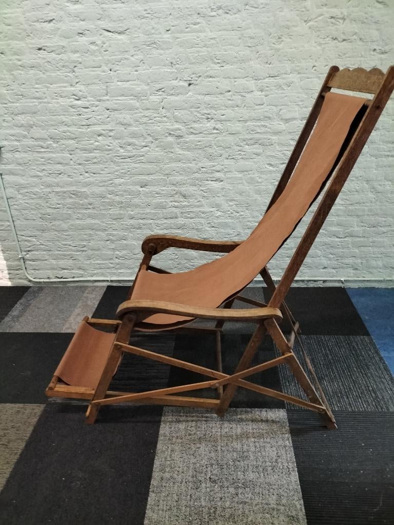 vintage deck chair, Ophalen, Huis en Inrichting