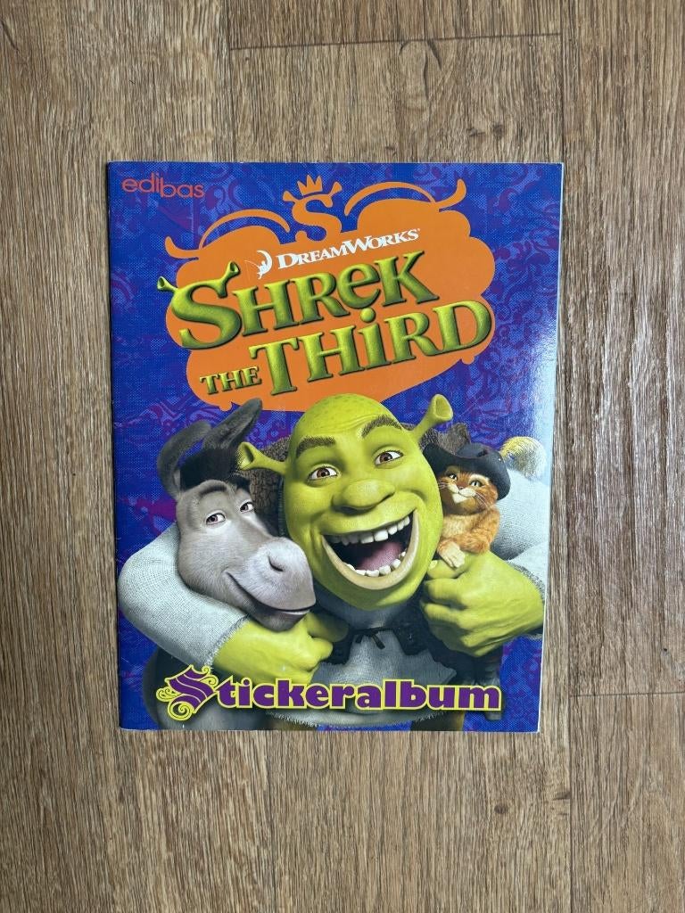 Shrek the Third - stickers voor album - Edibas - Gezocht, Ophalen of Verzenden, Nieuw