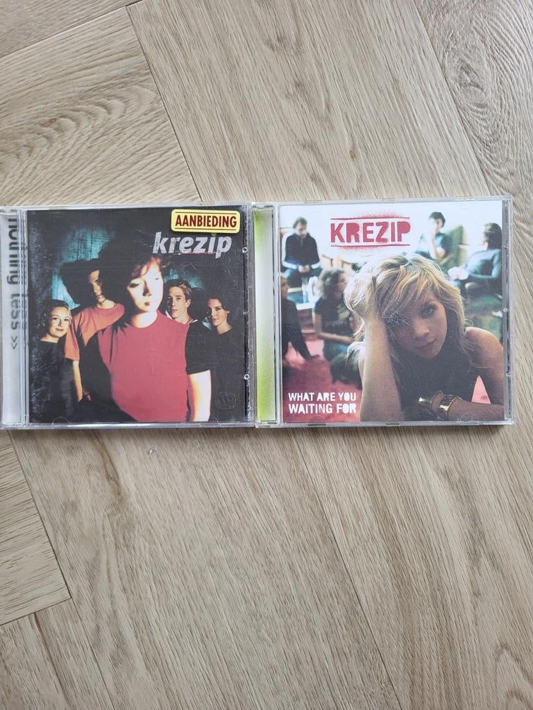 2 Krezip CD's: Nothing Less en What Are You Waiting For, Ophalen of Verzenden