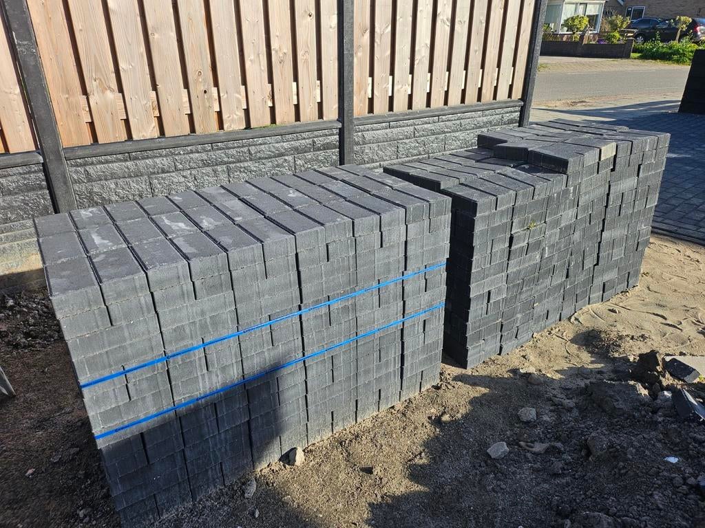 Betonklinkers 21x10,5x6cm- 22m2-NIEUW, Ophalen, Klinkers, Nieuw, 10 m² of meer