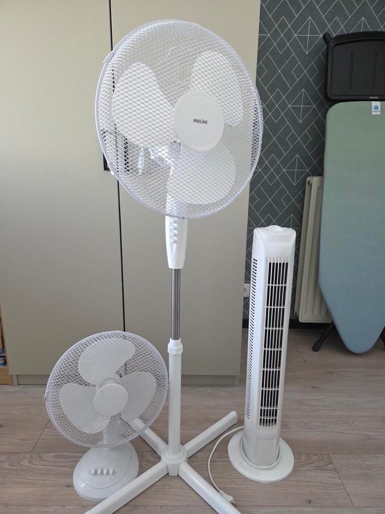 Diverse (statief) ventilatoren - Ventilator - In goede staat, Ophalen, Zo goed als nieuw, Statiefventilator