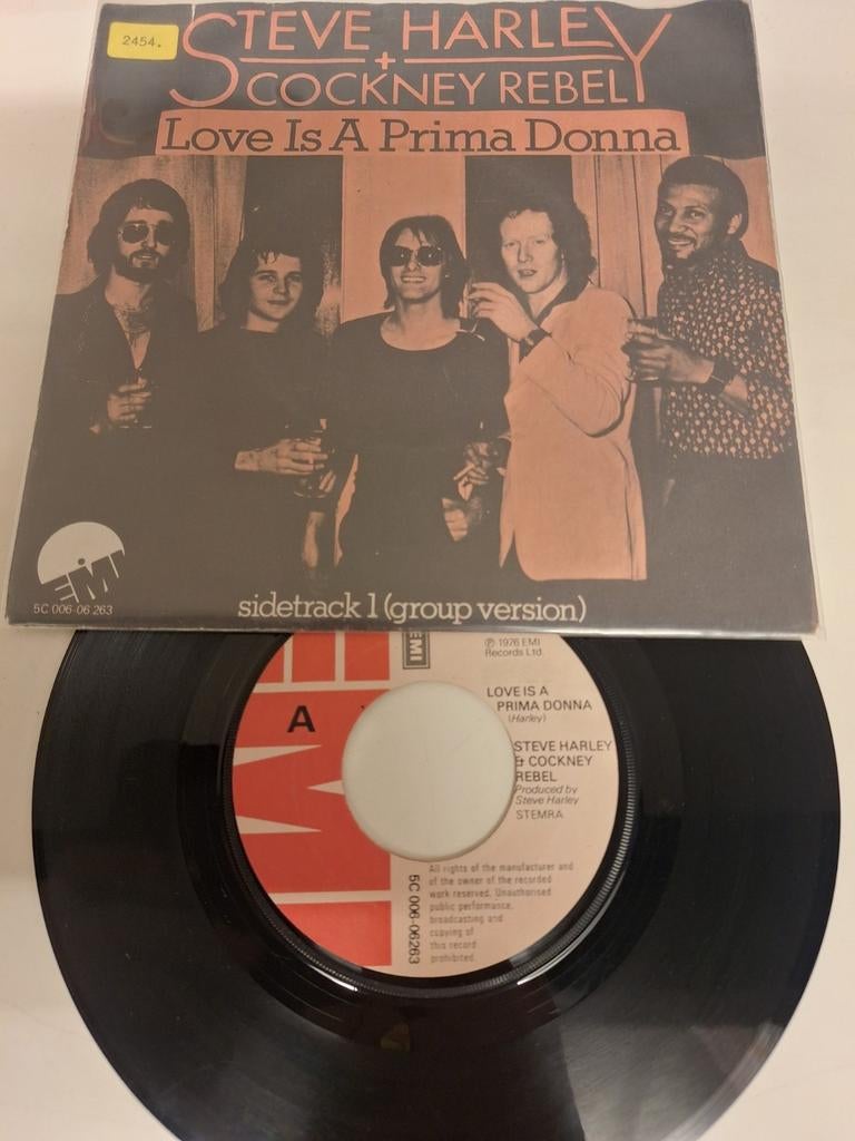 Steve Harley & Cockney Rebel - Love is a Prima Donna, 1976., Cd's en Dvd's, Vinyl | Pop, Verzenden, Overige formaten
