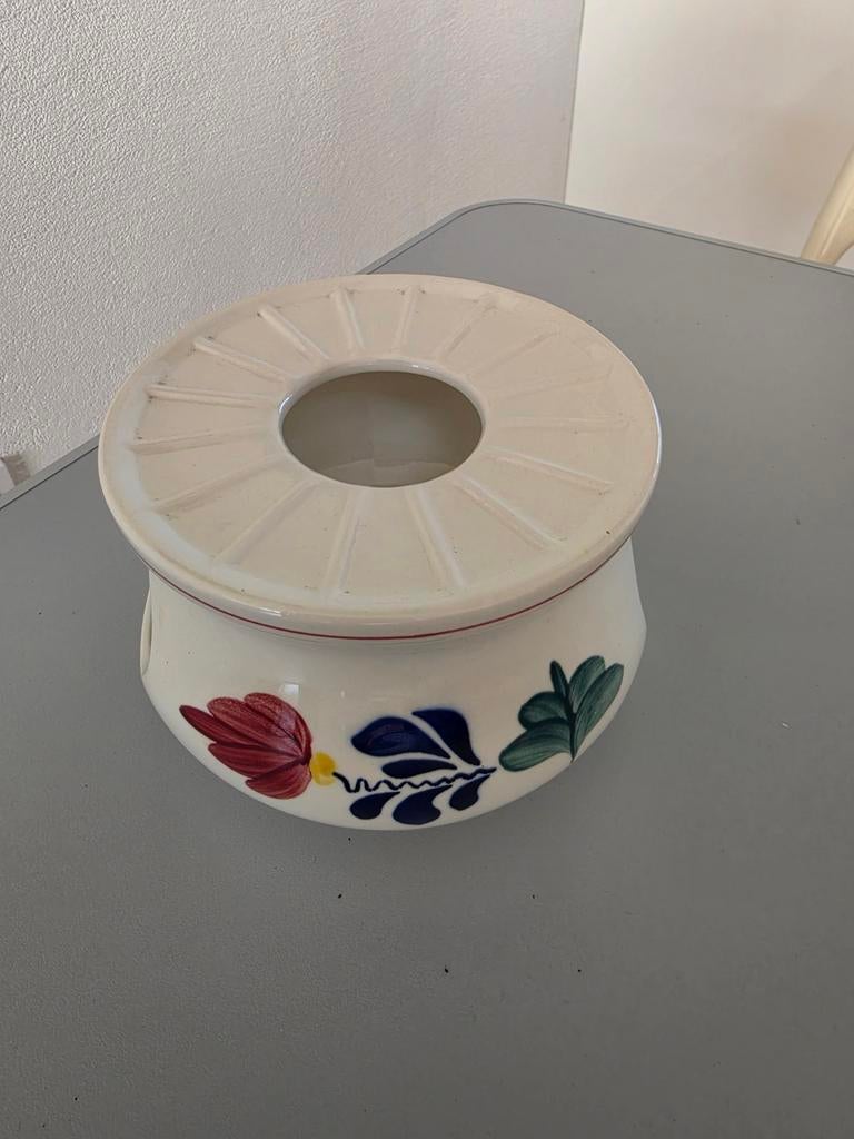 Theelicht Boerenbont Boch, Antiek en Kunst, Ophalen of Verzenden