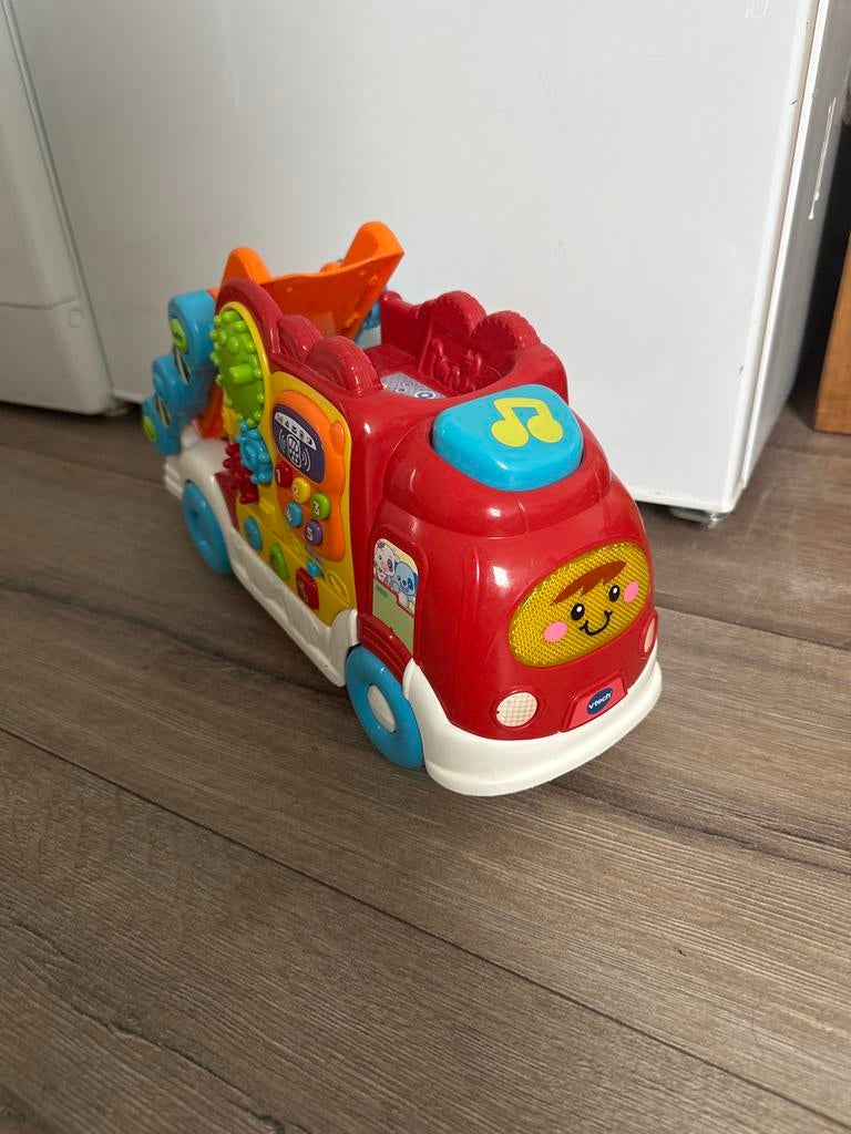 VTech Toet Toet Auto's Garage Brandweerwagen, Ophalen of Verzenden, Gebruikt, 6 maanden tot 2 jaar
