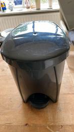 Zwarte pedaalemmer, Ophalen of Verzenden, Zo goed als nieuw, Minder dan 10 liter, Metaal