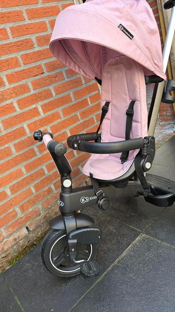 Kinderkraft fietsje met duwstang, Fietsen en Brommers, Ophalen of Verzenden, Gebruikt, Duwstang