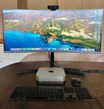 Complete Apple Setup: Mac Mini M1 + 34 curved monitor & meer, Computers en Software, Apple Desktops, Ophalen, 34-inch (3440 x 1440)