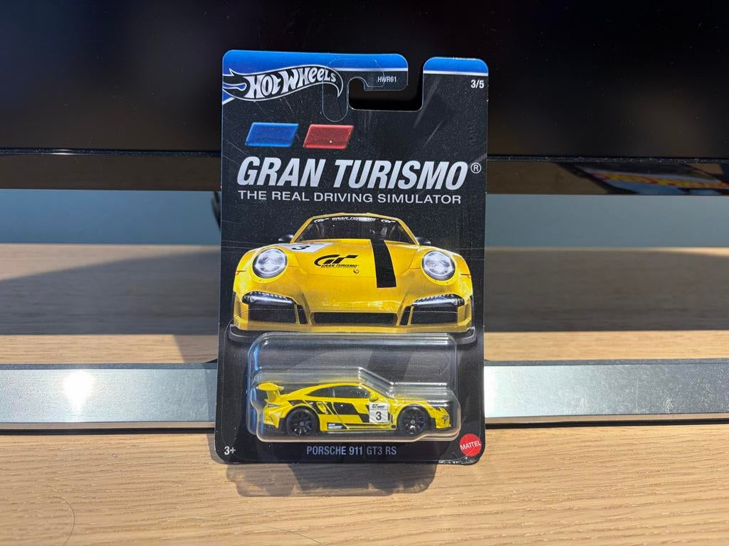 Hot Wheels Porsche 911 GT3 RS Gran Turismo (HWR61), Ophalen of Verzenden, Nieuw, Auto, Overige merken