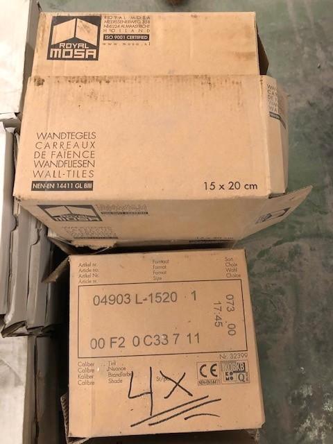 Wandtegels 2, Tuin en Terras, Tegels en Klinkers, Nieuw, Overige typen, Beton, Ophalen