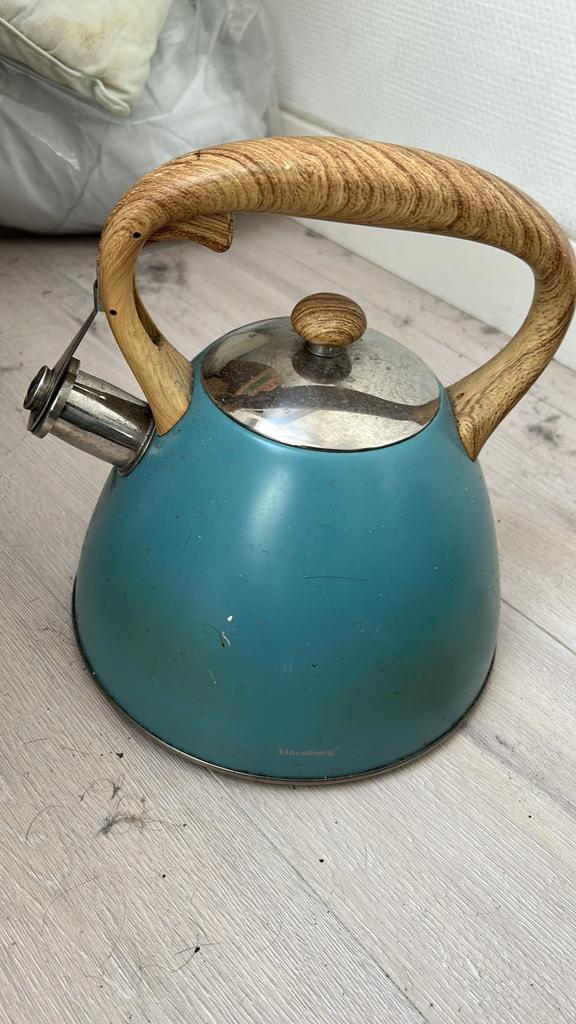 Klausberg fluitketel, 1 tot 2 liter, Ophalen, Gebruikt