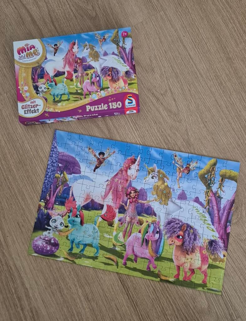 Puzzel van de serie Mia and Me., Kinderen en Baby's, Ophalen, Meer dan 50 stukjes, Zo goed als nieuw