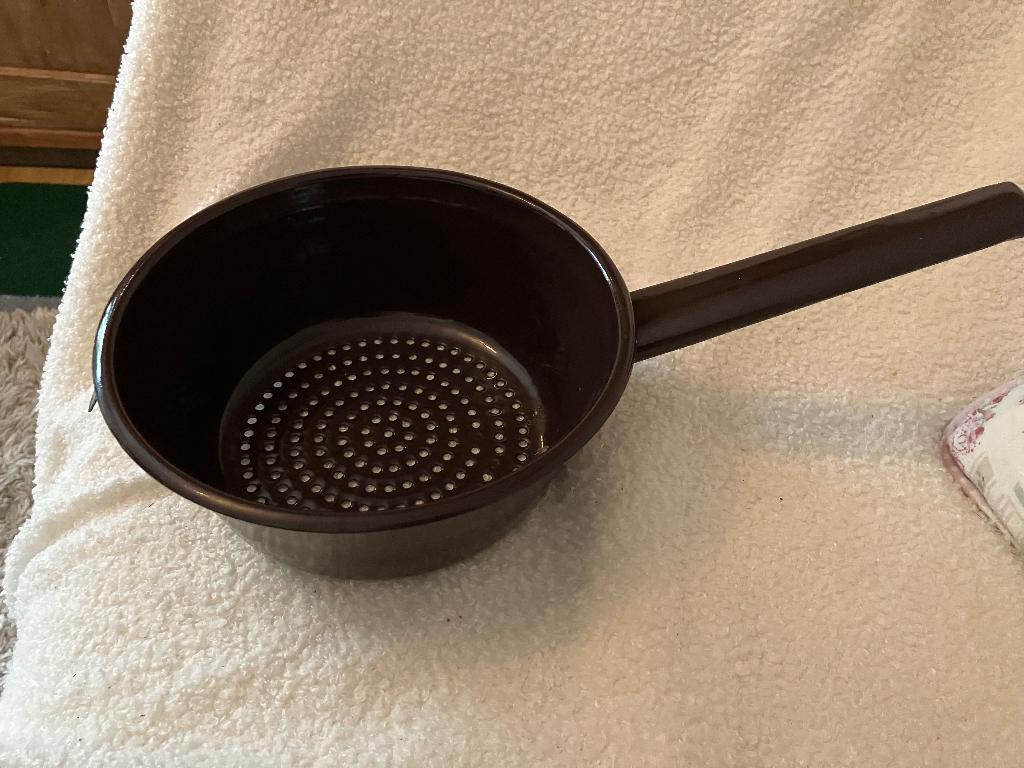 Emaille vergiet, Ophalen of Verzenden