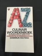 Culinair woordenboek AZ. Sanderijn Houtsma, Ophalen of Verzenden, Gelezen