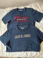 Jack & Jones T-shirts Maat L, Kleding | Heren, T-shirts, Maat 52/54 (L), Blauw, Ophalen of Verzenden, Gedragen