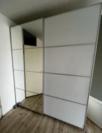 Kledingkast met spiegeldeuren, Huis en Inrichting, Kasten | Kledingkasten, Ophalen, Gebruikt, 200 cm of meer, 150 tot 200 cm