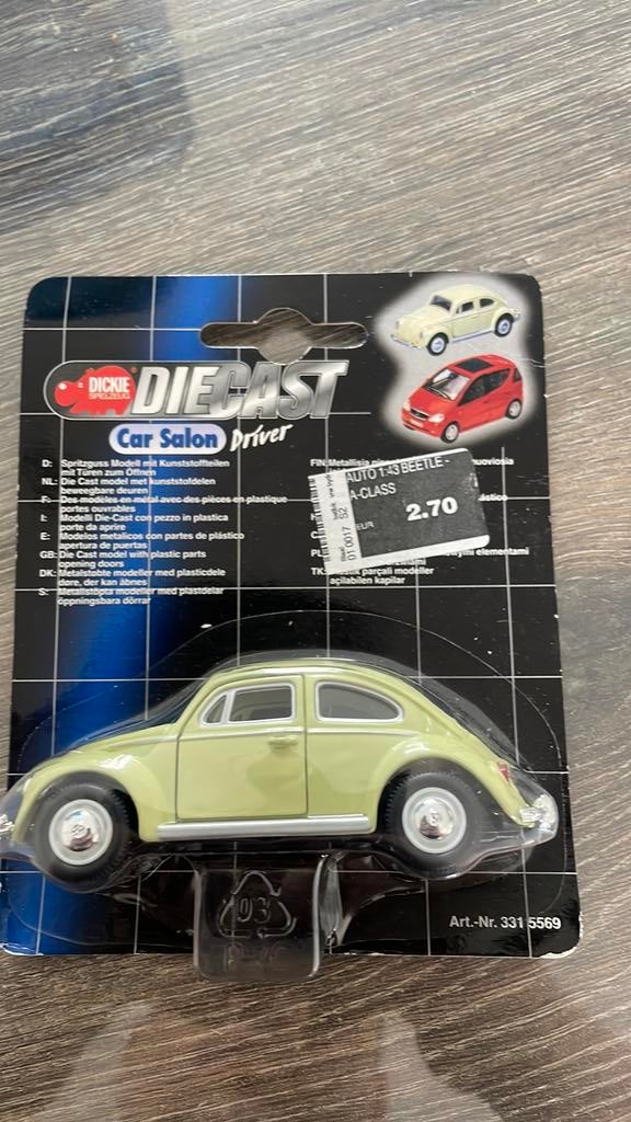 Die cast auto beetle, Verzenden, Nieuw, Auto, Overige merken