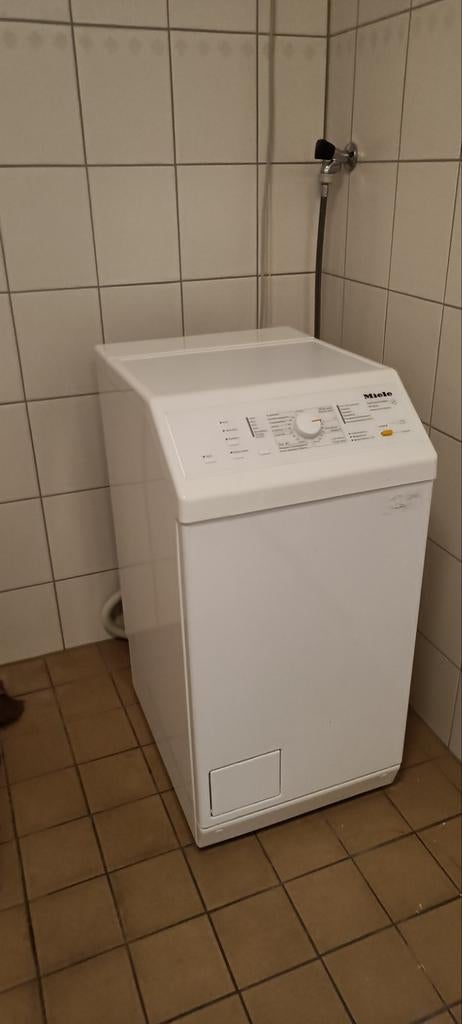 Miele W 604 Bovenlader Wasmachine - Compact en Krachtig, Witgoed en Apparatuur, Wasmachines, Ophalen, 1200 tot 1600 toeren, Kort programma