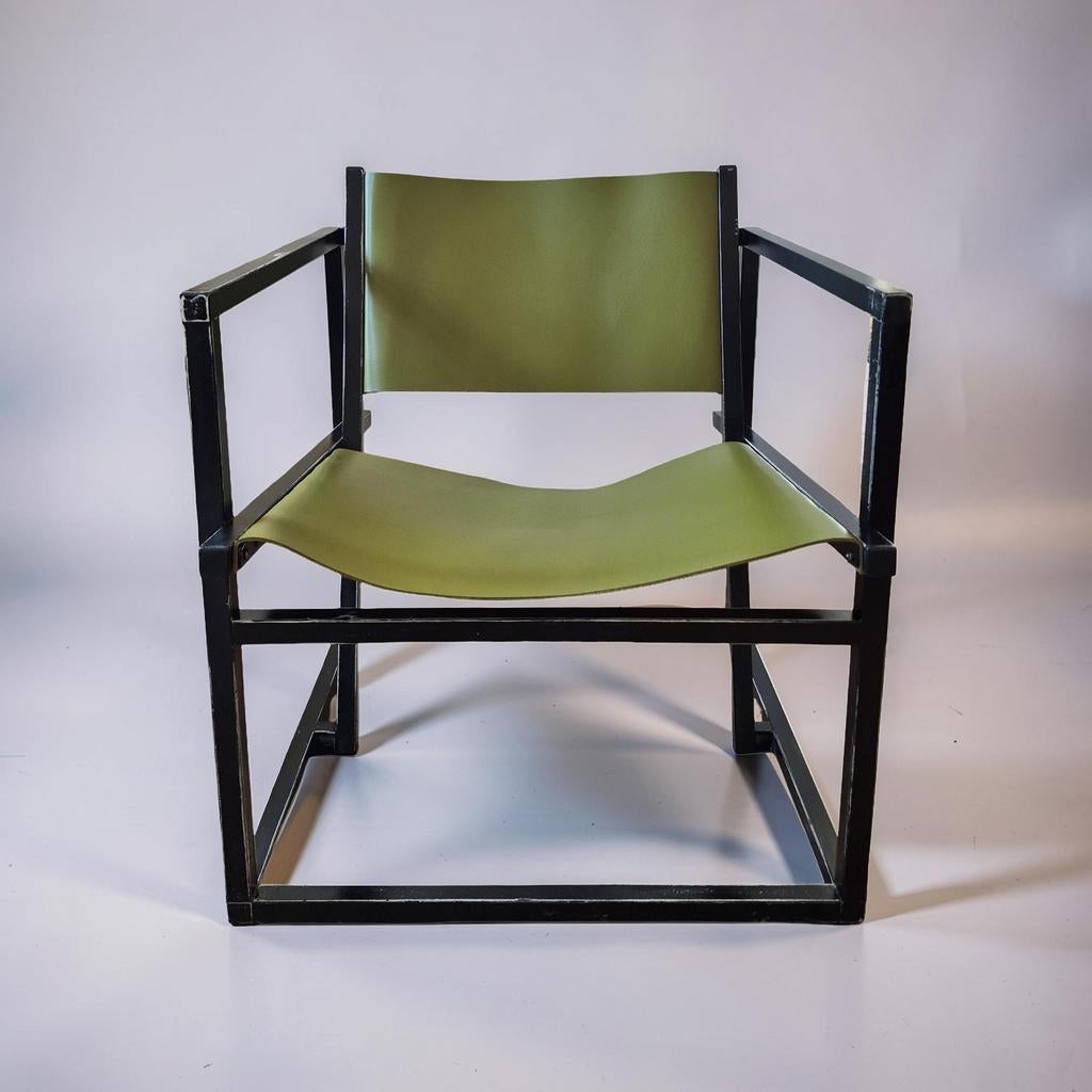 Bauhaus Fauteuil - Radboud van Beekum stijl, Ophalen, Gebruikt, Bauhaus, .