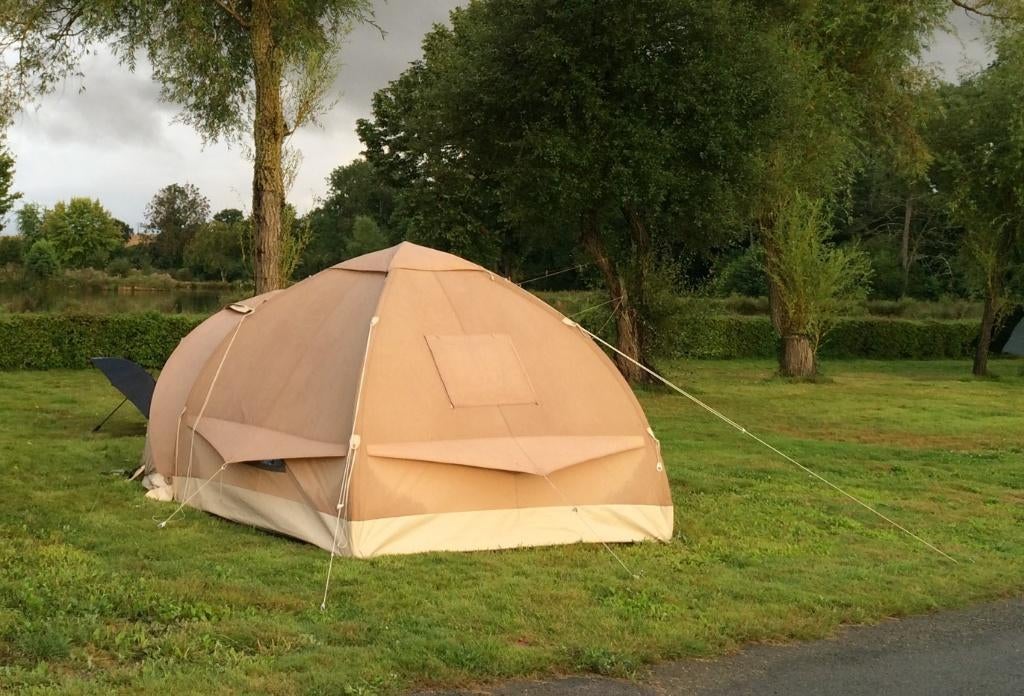 Karsten oppompbare tent 260, Caravans en Kamperen, Tenten, tot en met 4, Gebruikt, Ophalen