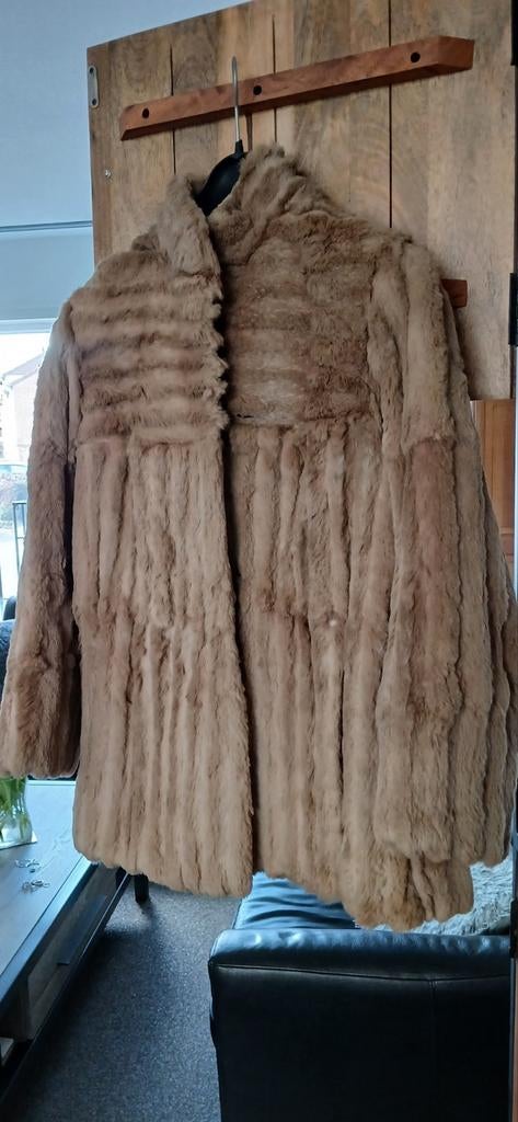 Bontjas Nerts, Ophalen, Beige, Maat 36 (S), Onbekend