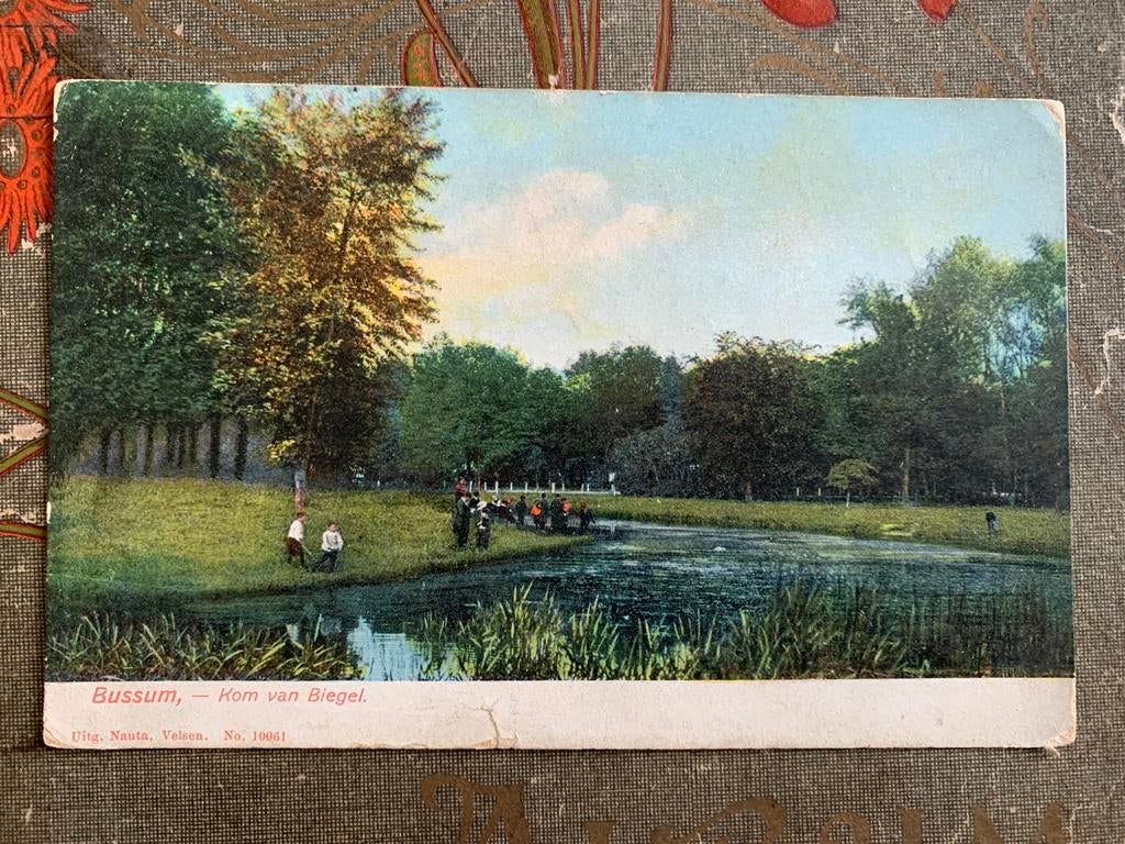 1914 Bussum - Kom van Biegel (KA), Ophalen of Verzenden, Voor 1920, Gelopen, Noord-Holland