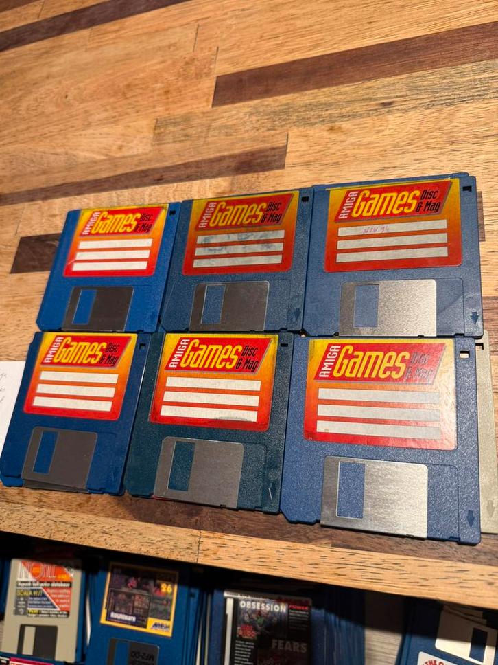 12x Amiga Games Disc & Mag Diskettes – Commodore Amiga –, Computers en Software, Vintage Computers, Ophalen of Verzenden