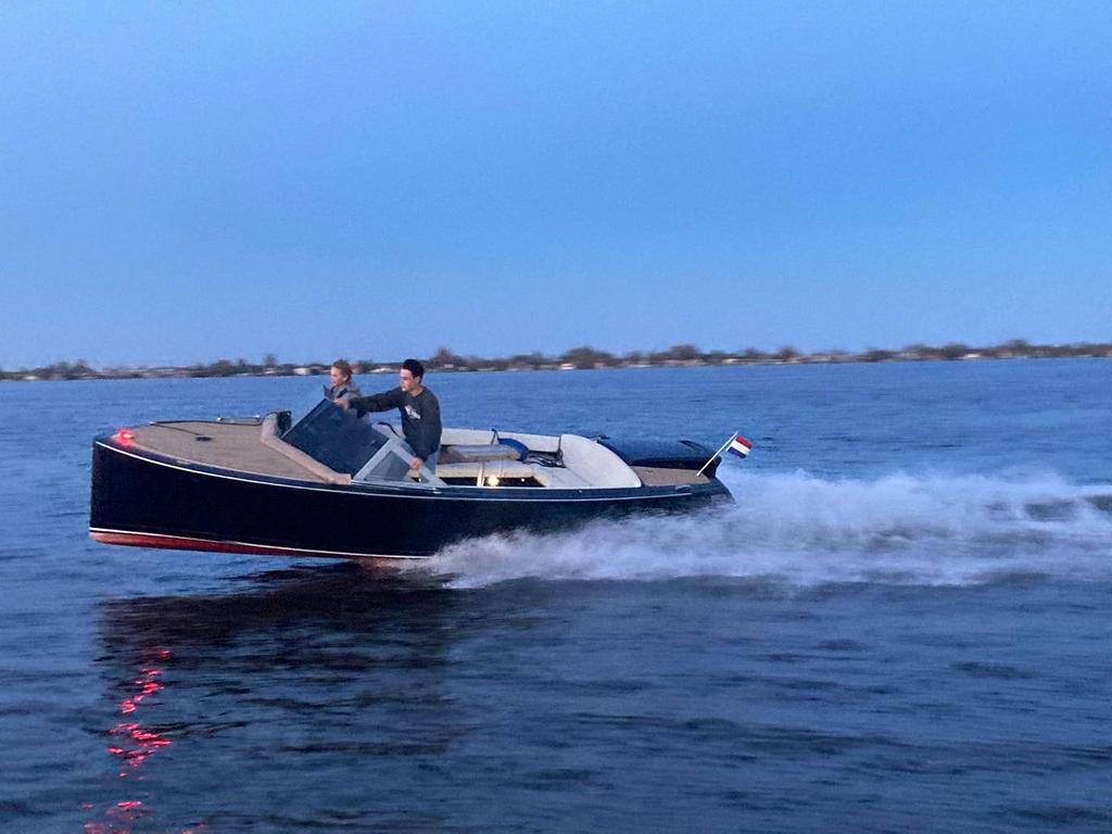 Dutch Runabout 60pk elegant, netjes, snel, onderhoudsvrij, Ophalen, Gebruikt, 6 meter of meer, Minder dan 70 pk