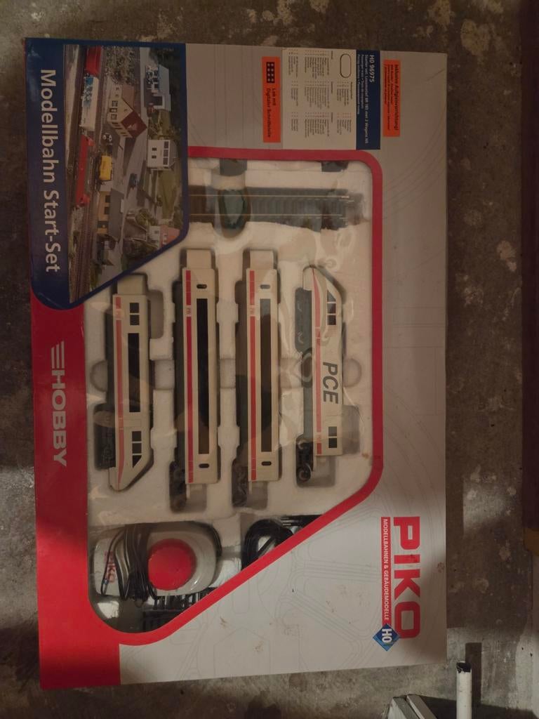 Piko H0 Modellbahn Start-Set ICE, Ophalen of Verzenden, Gelijkstroom, Treinset, Piko