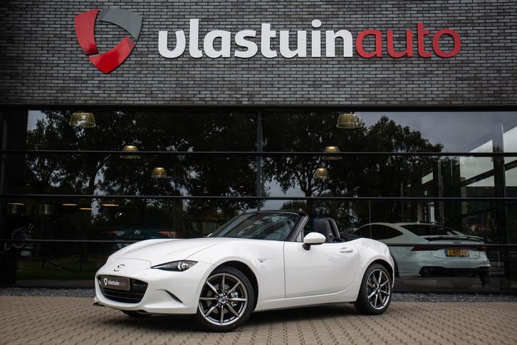 Mazda MX-5 2.0 SkyActiv-G 184 Exclusive Line , Carplay, Acht, Auto's, Mazda, Bedrijf, Te koop, MX-5, ABS, Achteruitrijcamera, Airbags