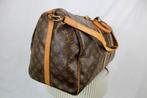 Louis Vuitton Keepall 55 Bandouliere - 1019, 40 tot 60 cm, 30 cm of meer, Gebruikt, Bruin