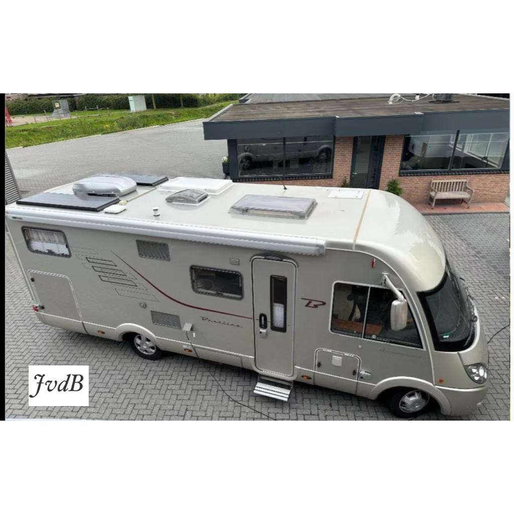 Hymer B 675 SL Mercedes Aut Levelsysteem (BOM VOL OPTIES), Caravans en Kamperen, Campers, Ringverwarming, 7 tot 8 meter, Diesel