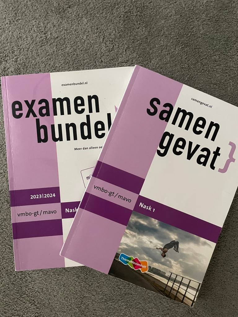 NASK 1 samengevat en examen bundel!, Ophalen of Verzenden, Zo goed als nieuw, HAVO