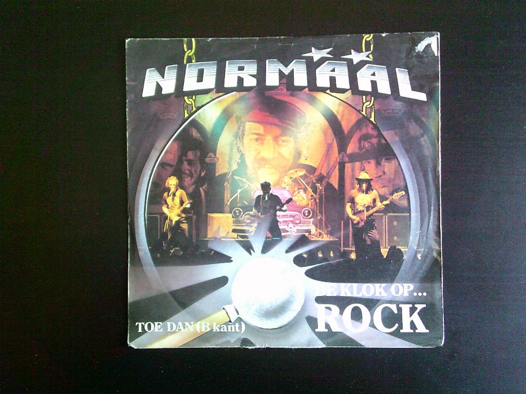 normaal - de klok op...rock / toe dan, Cd's en Dvd's, Vinyl | Nederlandstalig, Overige formaten, 1980 - 1989, Ophalen of Verzenden