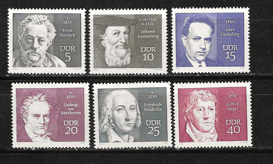 DDR 1534-1539 pf, Ophalen of Verzenden, DDR, Postfris