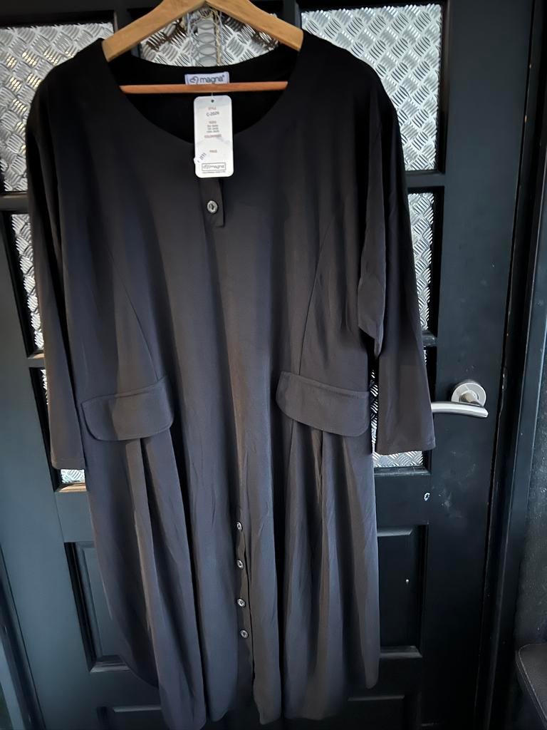 Zarte magna jurk 52/54 nieuw, Kleding | Dames, Grote Maten, Ophalen of Verzenden, Nieuw, Zwart, Jurk