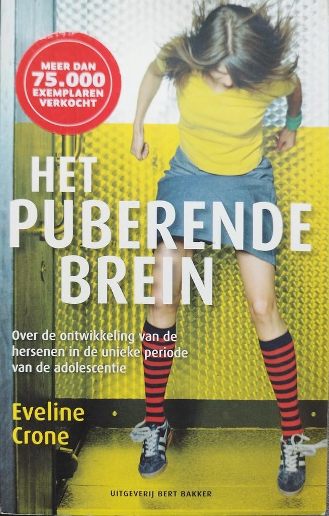 Het Puberende Brein - Eveline Crone, Ophalen of Verzenden, Zo goed als nieuw