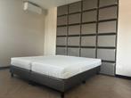 Boxspring + hoofdbord compleet, Huis en Inrichting, Ophalen, Overige kleuren, Tweepersoons, Zo goed als nieuw