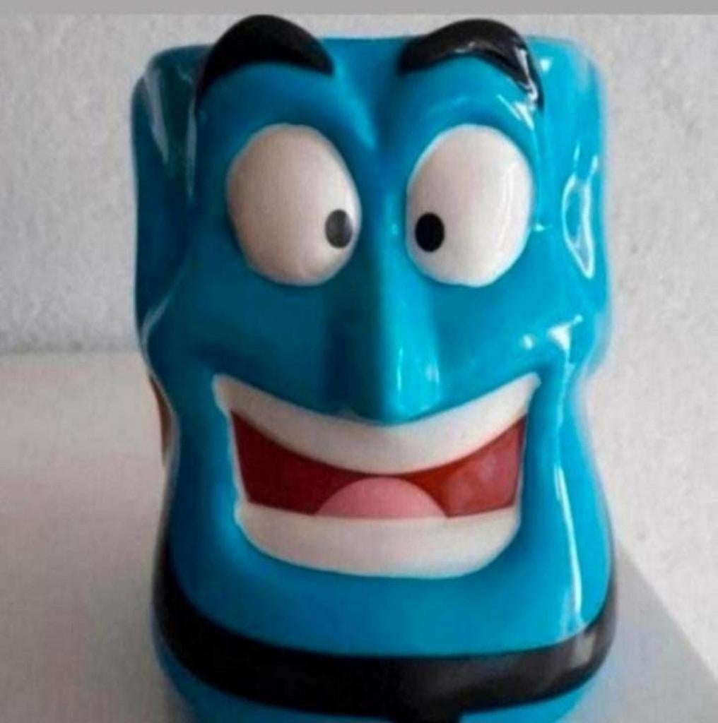 Disney Beker Aladdin Genie, Verzamelen, Ophalen of Verzenden, Zo goed als nieuw, Servies