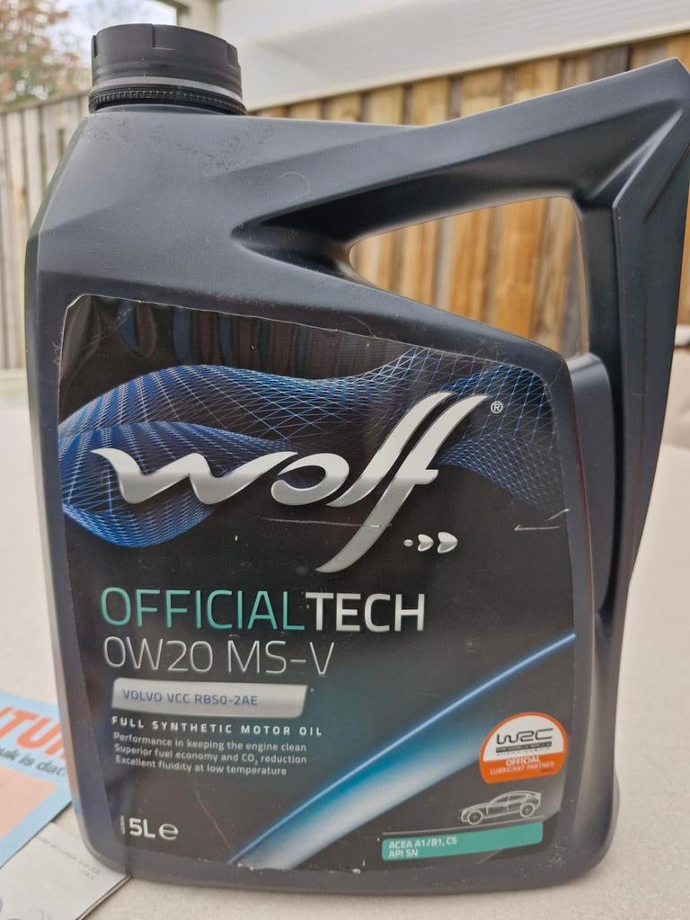 Volle 5 liter synthetische motor olie, Auto diversen, Ophalen of Verzenden