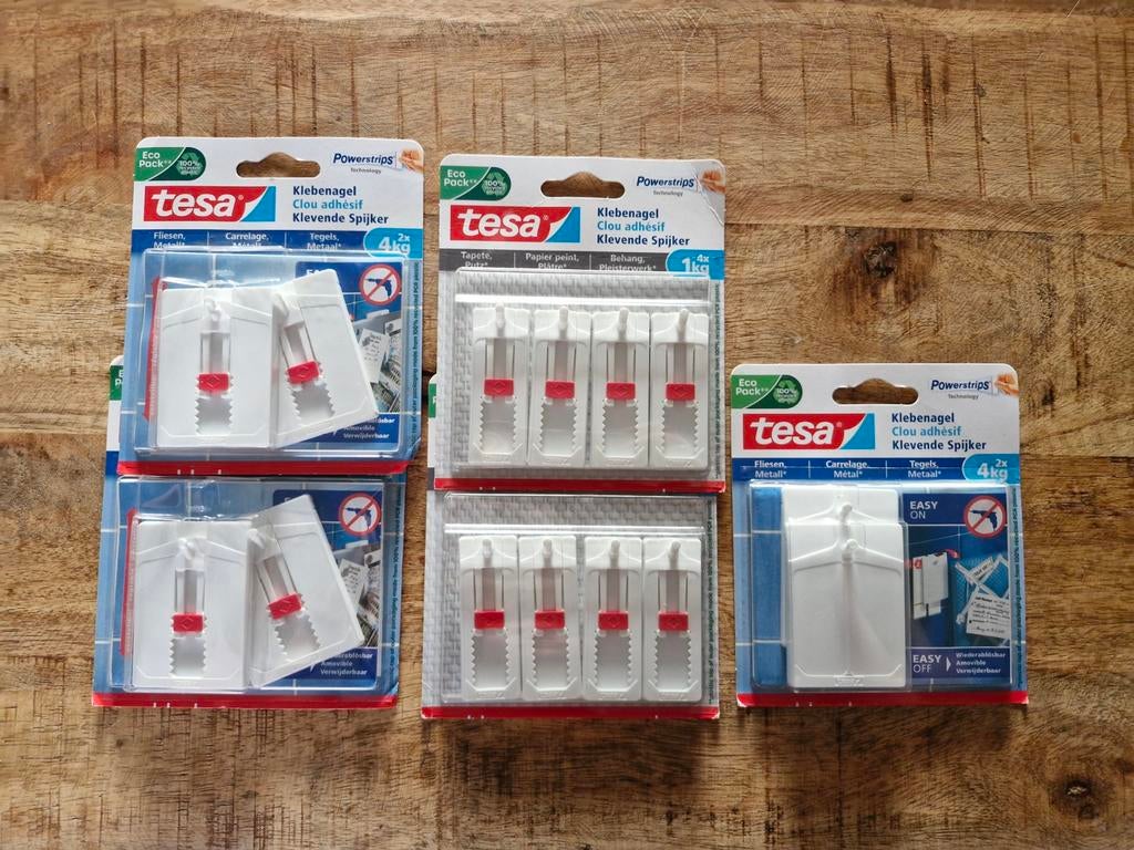 Tesa powerstrips, Ophalen of Verzenden, Nieuw, 1:50 of kleiner